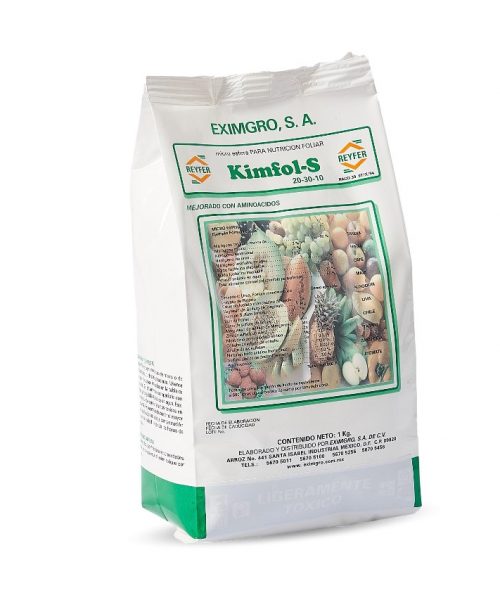 Saco de fertilizante Eximgro Kimfol-S (20-30-10)